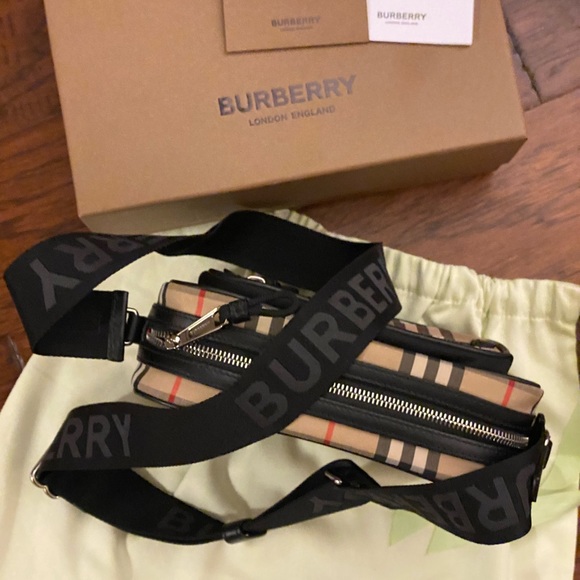 BRAND NEW BURBERRY NOVA CHECK PADDY CROSSBODY/ Dustbag & Box PRISTINE✨AUTHENTIC - Picture 1 of 16
